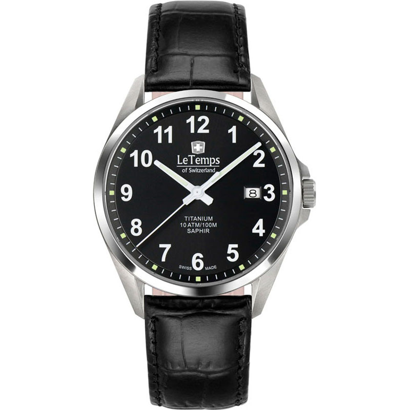 Часы Le Temps Titanium Gent LT1025.07BL81